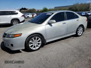 2006 Acura TSX Navi with VIN JH4CL96986C026690, listed as a Copart auction lot 55182745 with 214,589 mi miles and Salvage title. Bid and sale history available at DreamBid. Image 1.