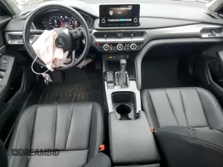 2023 Acura Integra with VIN 19UDE4H23PA005781, listed as a Copart auction lot 58029345 with 52,319 mi miles and Salvage title. Bid and sale history available at DreamBid. Image 8.