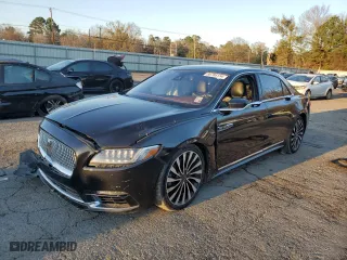 2017 Lincoln Continental Black Label with VIN 1LN6L9BC4H5628019, listed as a Copart auction lot 86786134 with 140,893 mi miles and Salvage Title. Bid and sale history available at carsss.com. Image 1.