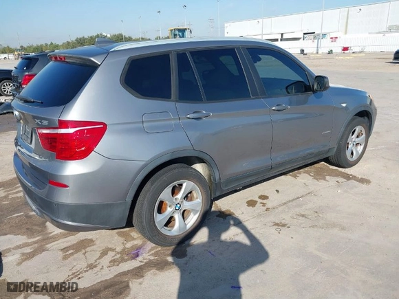 2011 BMW X3 28i with VIN 5UXWX5C54BL708293, listed as a IAAI auction lot 40709896 with 68,134 mi miles. Bid and sale history available at carsss.com. Image 4.