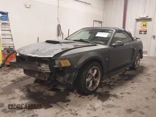 2002 Ford Mustang GT Deluxe z VIN 1FAFP45X92F176117, wystawiony jako IAAI lot #41619448 z przebiegiem 178 787 mil mil oraz . Historia ofert i sprzedaży dostępna na DreamBid. Obrazek 2.
