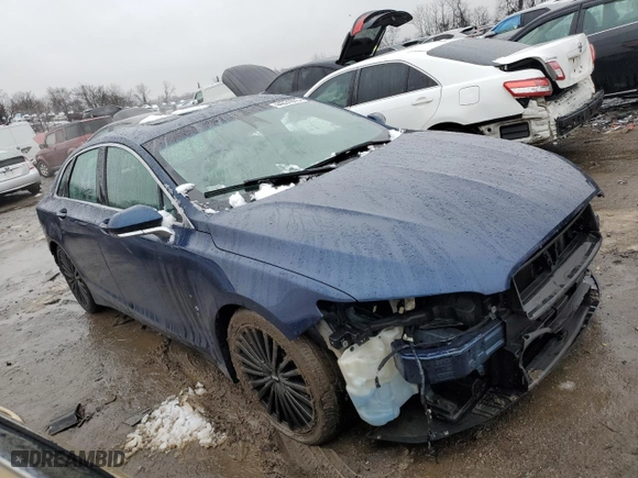 2017 Lincoln MKZ Reserve with VIN 3LN6L5F90HR645906, listed as a Copart auction lot 44331075 with 87,798 mi miles and Salvage Title. Bid and sale history available at carsss.com. Image 4.