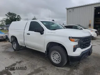 2023 Chevrolet Silverado 1500 Work Truck with VIN 3GCNAAEKXPG362846, listed as a Copart auction lot 54328195 with 140,887 mi miles and Clean Title. Bid and sale history available at carsss.com. Image 4.