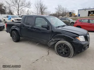2018 Nissan Frontier SV V6 with VIN 1N6AD0EV2JN760798, listed as a Copart auction lot 44124885 with 104,767 mi miles and Salvage Title. Bid and sale history available at carsss.com. Image 4.