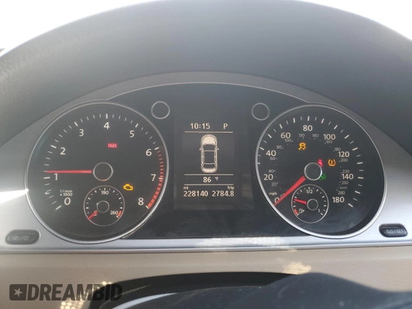 2014 Volkswagen CC Sport with VIN WVWBN7AN7EE501362, listed as a Copart auction lot 73544044 with 228,140 mi miles and Salvage Title. Bid and sale history available at carsss.com. Image 9.