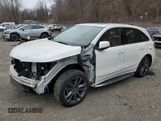 2019 Acura MDX w/Technology/A-Spec Pkg with VIN 5J8YD4H05KL007368, listed as a Copart auction lot 85871394 with 0 mi miles and Salvage Title. Bid and sale history available at carsss.com. Image 1.