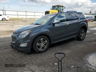 2017 Chevrolet Equinox Premier with VIN 2GNALDEK5H1509506, listed as a Copart auction lot 49555335 with 108,509 mi miles and Salvage Title. Bid and sale history available at carsss.com. Image 1.