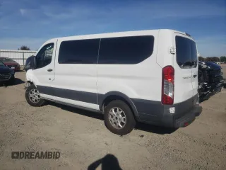 2016 Ford Transit Wagon XL with VIN 1FMZK1YM9GKB28861, listed as a Copart auction lot 77015814 with 111,384 mi miles and Salvage Title. Bid and sale history available at carsss.com. Image 2.