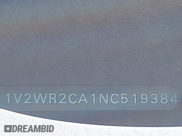 2022 Volkswagen Atlas SE z VIN 1V2WR2CA1NC519384, wystawiony jako IAAI lot #40548286 z przebiegiem 37 093 mil mil oraz . Historia ofert i sprzedaży dostępna na DreamBid. Obrazek 9.