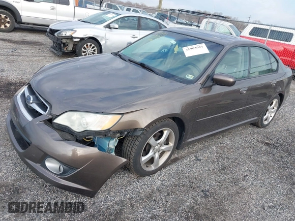 2008 Subaru Legacy (Natl) Ltd with VIN 4S3BL626287223051, listed as a IAAI auction lot 41903921 with 181,016 mi miles. Bid and sale history available at carsss.com. Image 2.