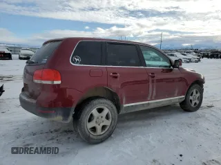 2005 Volkswagen Touareg with VIN WVGZG77L95D082012, listed as a Copart auction lot 87481944 with Not provided miles and Clean title. Bid and sale history available at DreamBid. Image 3.