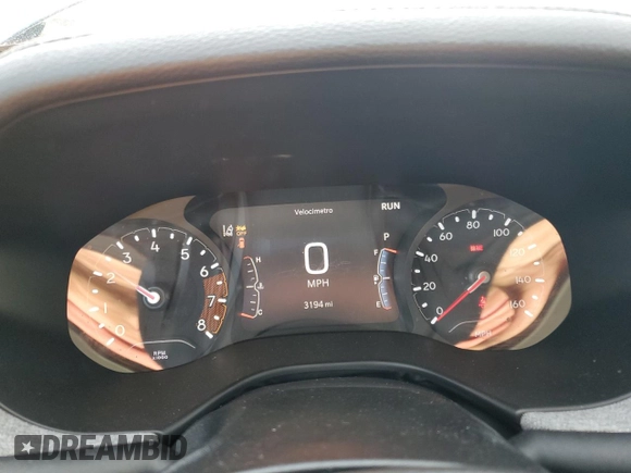 2024 Jeep Compass Sport z VIN 3C4NJDAN9RT171267, wystawiony jako Copart lot #49379715 z przebiegiem 3 194 mil mil oraz Szkoda całkowita • Salvage title. Historia ofert i sprzedaży dostępna na DreamBid. Obrazek 9.