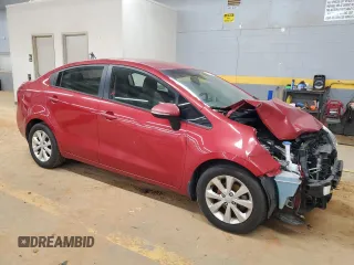 2015 Kia Rio EX with VIN KNADN4A37F6479779, listed as a Copart auction lot 48152355 with 154,331 mi miles and Salvage Title. Bid and sale history available at carsss.com. Image 4.