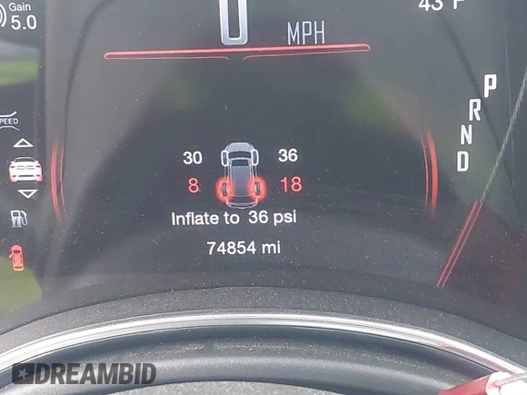 2020 Dodge Durango Pursuit z VIN 1C4SDJFT1LC381509, wystawiony jako IAAI lot #41717502 z przebiegiem 74 854 mil mil oraz . Historia ofert i sprzedaży dostępna na DreamBid. Obrazek 15.