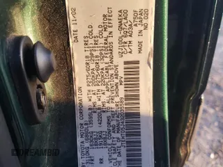 2003 Toyota Land Cruiser with VIN JTEHT05J432035589, listed as a Copart auction lot 86893594 with 165,451 mi miles and Salvage Title. Bid and sale history available at carsss.com. Image 13.