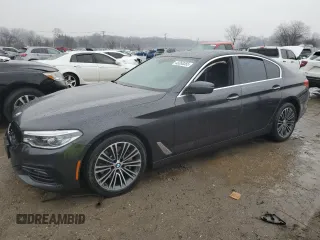 2017 BMW 5 Series 540i xDrive with VIN WBAJE7C32HWA03396, listed as a Copart auction lot 43358355 with Not provided miles and Salvage title. Bid and sale history available at DreamBid. Image 1.