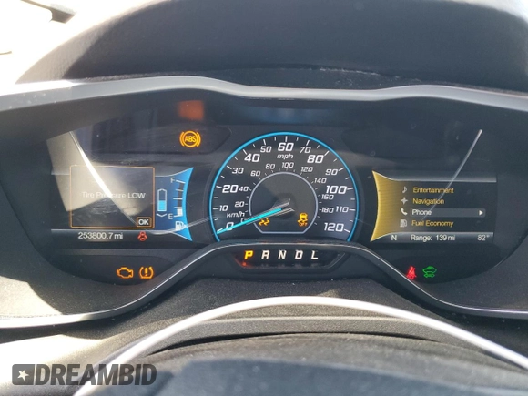 2016 Ford C-Max Energi SEL with VIN 1FADP5CU2GL108823, listed as a Copart auction lot 52552954 with 253,800 mi miles. Bid and sale history available at carsss.com. Image 9.