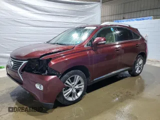 2015 Lexus RX 450h z VIN 2T2BC1BA5FC005815, wystawiony jako Copart lot #60090825 z przebiegiem 157 385 mil mil oraz Szkoda całkowita • Salvage title. Historia ofert i sprzedaży dostępna na DreamBid. Obrazek 1.