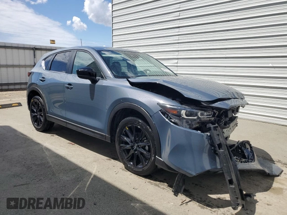2024 Mazda CX-5 2.5 S Carbon Edition with VIN JM3KFBCL3R0482170, listed as a Copart auction lot 53569805 with 21,344 mi miles and Non Repairable. Bid and sale history available at carsss.com. Image 4.