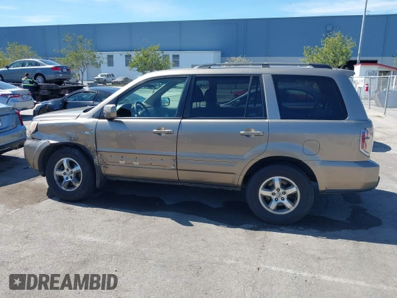 2008 Honda Pilot EX-L with VIN 5FNYF18758B012974, listed as a IAAI auction lot 41884153 with 112,165 mi miles and . Bid and sale history available at DreamBid. Image 14.