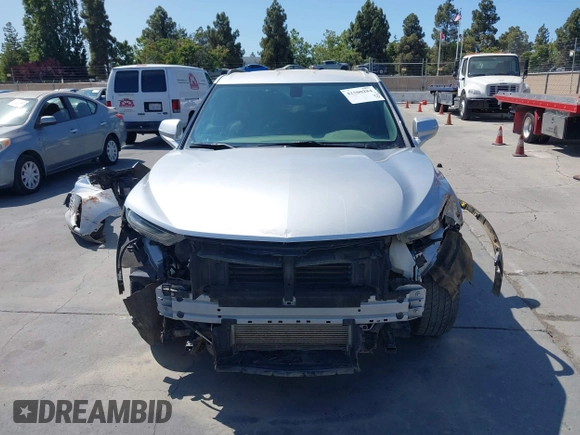 2020 Chevrolet Blazer LT with VIN 3GNKBHRS3LS570083, listed as a IAAI auction lot 42500284 with 46,491 mi miles and . Bid and sale history available at DreamBid. Image 12.