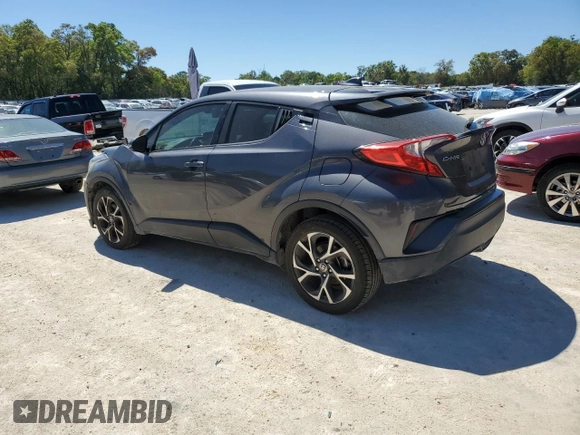 2021 Toyota C-HR LE with VIN NMTKHMBX9MR123073, listed as a Copart auction lot 50229585 with 88,705 mi miles and Salvage Title. Bid and sale history available at carsss.com. Image 2.