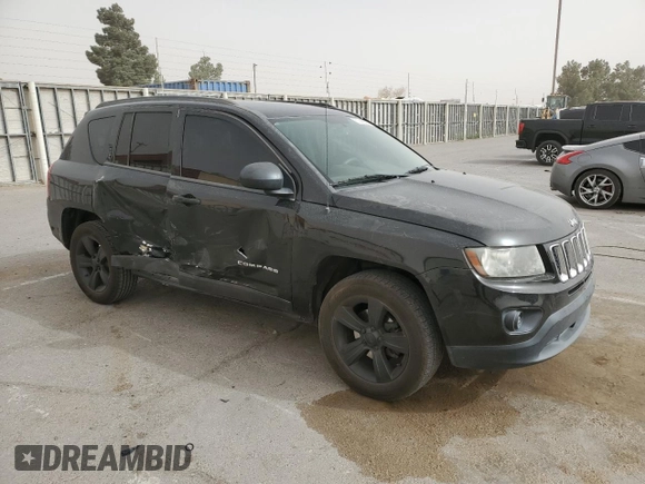 2016 Jeep Compass Sport with VIN 1C4NJCBA2GD525400, listed as a Copart auction lot 51440685 with 163,830 mi miles and Salvage title. Bid and sale history available at DreamBid. Image 4.