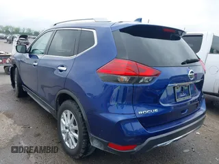 2017 Nissan Rogue SV with VIN KNMAT2MT2HP557278, listed as a IAAI auction lot 42027556 with 118,703 mi miles. Bid and sale history available at carsss.com. Image 3.