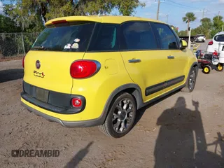 2014 FIAT 500L Trekking with VIN ZFBCFADH9EZ023686, listed as a IAAI auction lot 41714657 with 57,290 mi miles and . Bid and sale history available at DreamBid. Image 4.