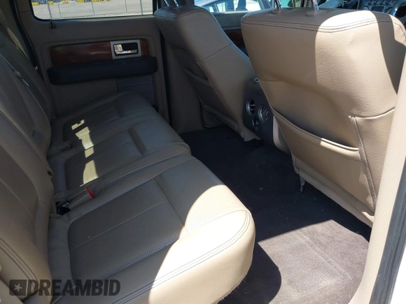 2010 Ford F-150 XL with VIN 1FTFW1CV7AFA81454, listed as a IAAI auction lot 42050127 with 164,187 mi miles. Bid and sale history available at carsss.com. Image 8.