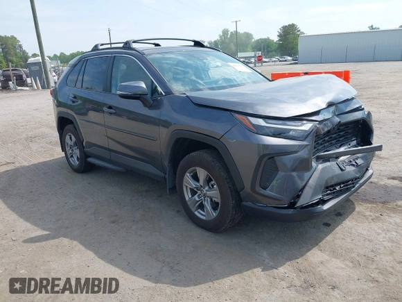 2024 Toyota RAV4 XLE with VIN 2T3P1RFV4RC481948, listed as a IAAI auction lot 42167101 with 8,044 mi miles and . Bid and sale history available at DreamBid. Image 1.