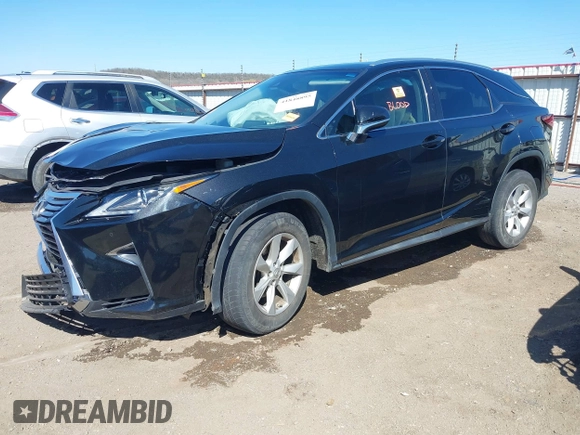 2017 Lexus RX 350 with VIN 2T2ZZMCAXHC061040, listed as a IAAI auction lot 41848895 with 92,836 mi miles and . Bid and sale history available at DreamBid. Image 2.