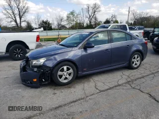 2013 Chevrolet Cruze 1LT with VIN 1G1PC5SB5D7249787, listed as a Copart auction lot 52697035 with 153,129 mi miles and Salvage Title. Bid and sale history available at carsss.com. Image 1.