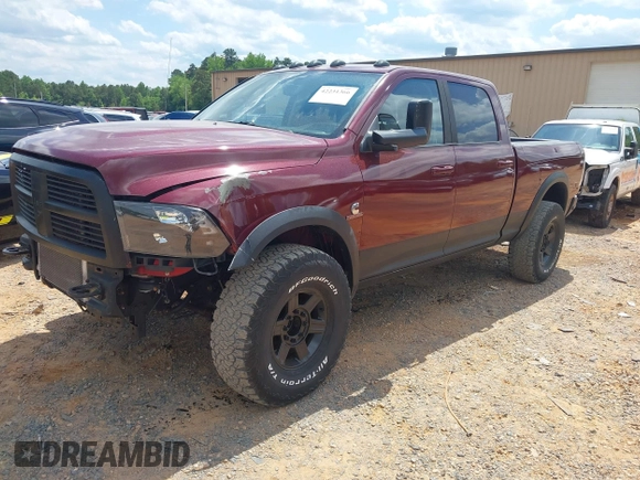 2012 Ram 2500 Laramie with VIN 3C6UD5FL2CG260878, listed as a IAAI auction lot 42231366 with 281,335 mi miles and . Bid and sale history available at DreamBid. Image 2.