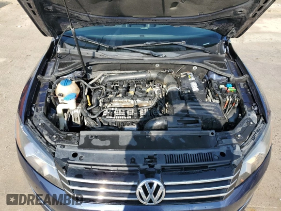 2015 Volkswagen Passat S with VIN 1VWAS7A38FC079955, listed as a Copart auction lot 85233014 with 133,305 mi miles and Salvage title. Bid and sale history available at DreamBid. Image 11.