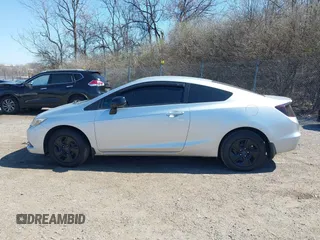 2013 Honda Civic Cpe LX with VIN 2HGFG3B5XDH529877, listed as a IAAI auction lot 41857263 with 1 mi miles. Bid and sale history available at carsss.com. Image 15.
