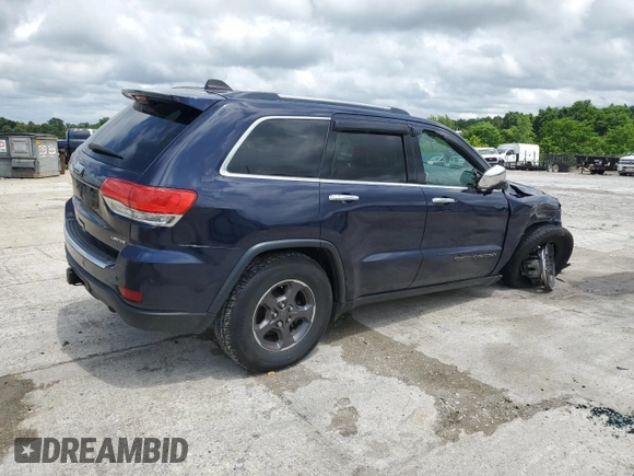 2017 Jeep Grand Cherokee Limited z VIN 1C4RJFBG7HC781692, wystawiony jako Copart lot #61030725 z przebiegiem 49 069 mil mil oraz Szkoda całkowita • Salvage title. Historia ofert i sprzedaży dostępna na DreamBid. Obrazek 3.