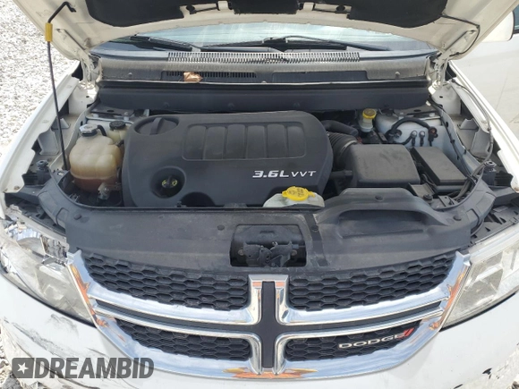 2015 Dodge Journey SXT with VIN 3C4PDDBG5FT544140, listed as a Copart auction lot 52827985 with 153,224 mi miles and Salvage Title. Bid and sale history available at DreamBid. Image 12.