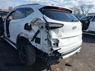2019 Hyundai Tucson Ultimate with VIN KM8J3CAL2KU949093, listed as a IAAI auction lot 41446521 with 58,446 mi miles. Bid and sale history available at carsss.com. Image 6.