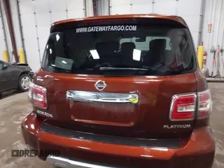 2017 Nissan Armada SV with VIN JN8AY2NC3H9502234, listed as a IAAI auction lot 41579070 with 92,439 mi miles and . Bid and sale history available at DreamBid. Image 16.