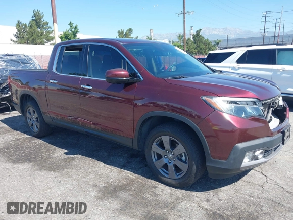 2020 Honda Ridgeline RTL-E with VIN 5FPYK3F7XLB014875, listed as a IAAI auction lot 42620537 with 41,919 mi miles and . Bid and sale history available at DreamBid. Image 1.
