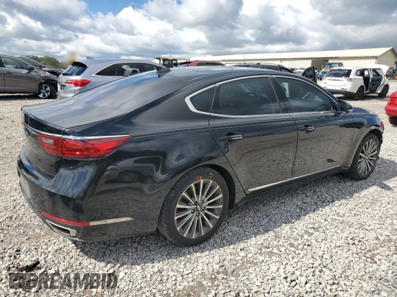 2017 Kia Cadenza Premium with VIN KNALB4J1XH5041804, listed as a Copart auction lot 73663344 with 74,680 mi miles and Salvage Title. Bid and sale history available at carsss.com. Image 3.