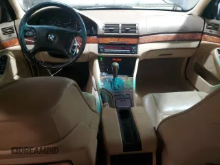2000 BMW 5 Series 528iA with VIN WBADM6342YGU16431, listed as a Copart auction lot 45346575 with 99,799 mi miles and Salvage Title. Bid and sale history available at carsss.com. Image 8.