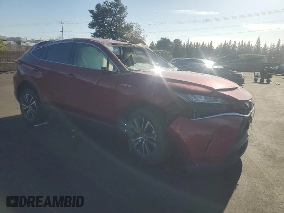 2021 Toyota Venza LE with VIN JTEAAAAH5MJ036001, listed as a Copart auction lot 52758505 with Not Provided miles and Salvage Title. Bid and sale history available at DreamBid. Image 4.