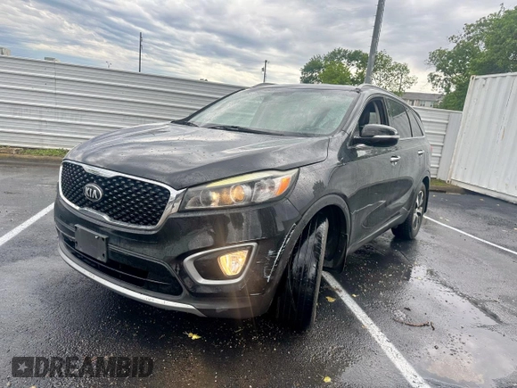 2017 Kia Sorento EX with VIN 5XYPH4A59HG202186, listed as a Copart auction lot 55899125 with 170,027 mi miles and Clean title. Bid and sale history available at DreamBid. Image 2.