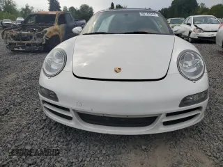 2007 Porsche 911 Carrera S with VIN WP0CB29997S777375, listed as a Copart auction lot 65143554 with 53,525 mi miles and Salvage Title. Bid and sale history available at carsss.com. Image 5.