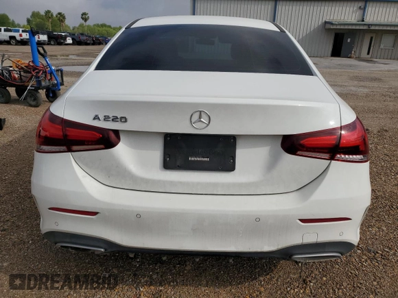 2021 Mercedes-Benz A 220 с VIN W1K3G4EB1MJ299451, выставлен на аукционе Copart как лот 50996405 с пробегом 34 712 миль миль и Списание • Salvage title. История ставок и продаж доступна на DreamBid. Изображение 6.