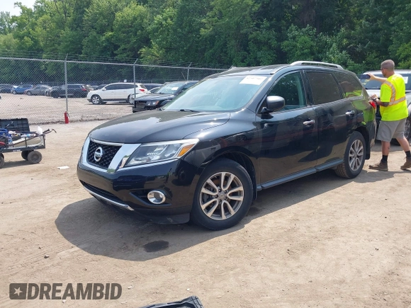 2016 Nissan Pathfinder SL z VIN 5N1AR2MM7GC604846, wystawiony jako IAAI lot #42507502 z przebiegiem 154 262 mil mil oraz . Historia ofert i sprzedaży dostępna na DreamBid. Obrazek 2.