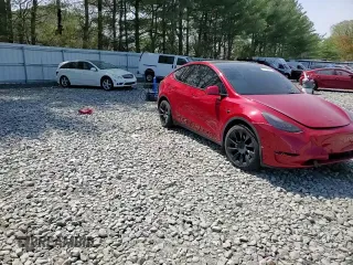 2021 Tesla Model Y Long Range z VIN 5YJYGDEE3MF189258, wystawiony jako Copart lot #54363615 z przebiegiem 56 315 mil mil oraz Szkoda całkowita • Salvage title. Historia ofert i sprzedaży dostępna na DreamBid. Obrazek 13.