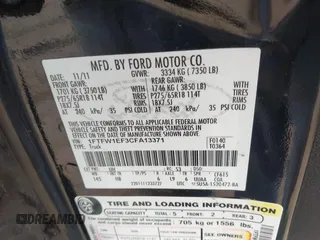 2012 Ford F-150 XL with VIN 1FTFW1EF3CFA13371, listed as a IAAI auction lot 41332160 with 1 mi miles. Bid and sale history available at carsss.com. Image 9.